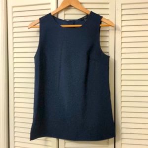 Button Back Sleeveless Blouse